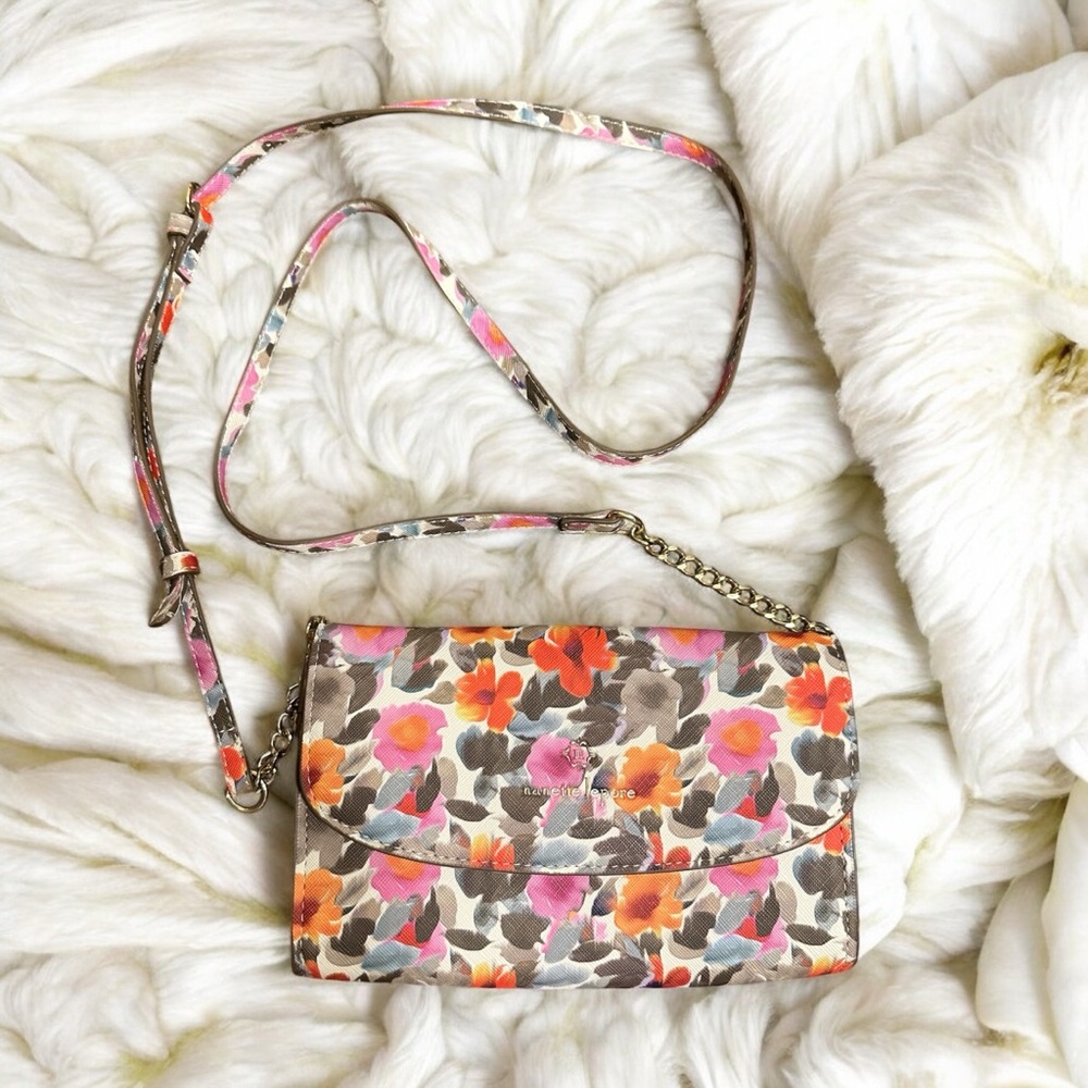 Nanette Lepore Floral Wallet Crossbody